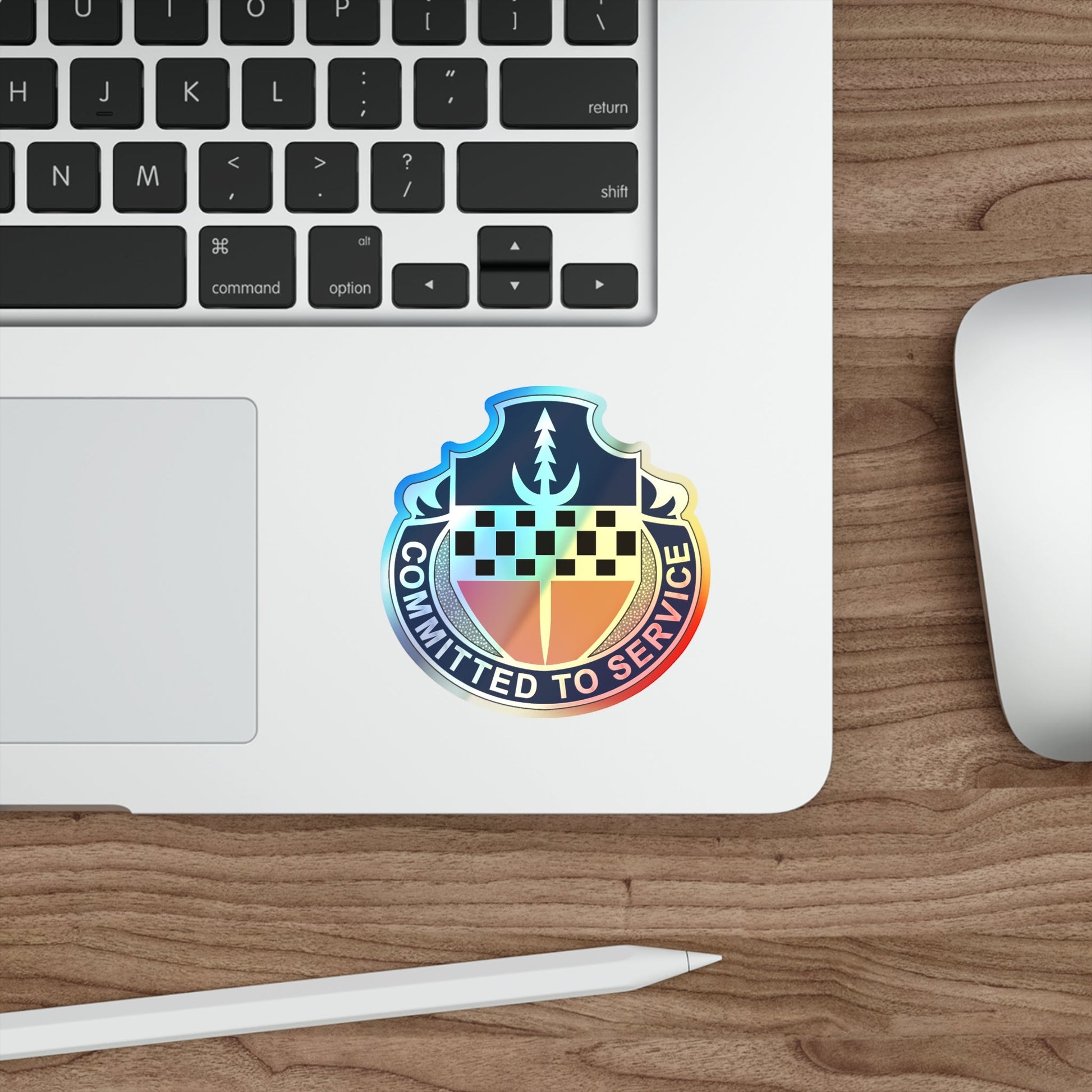 15 Personnel Services Battalion (U.S. Army) Holographic STICKER Die-Cut Vinyl Decal-The Sticker Space