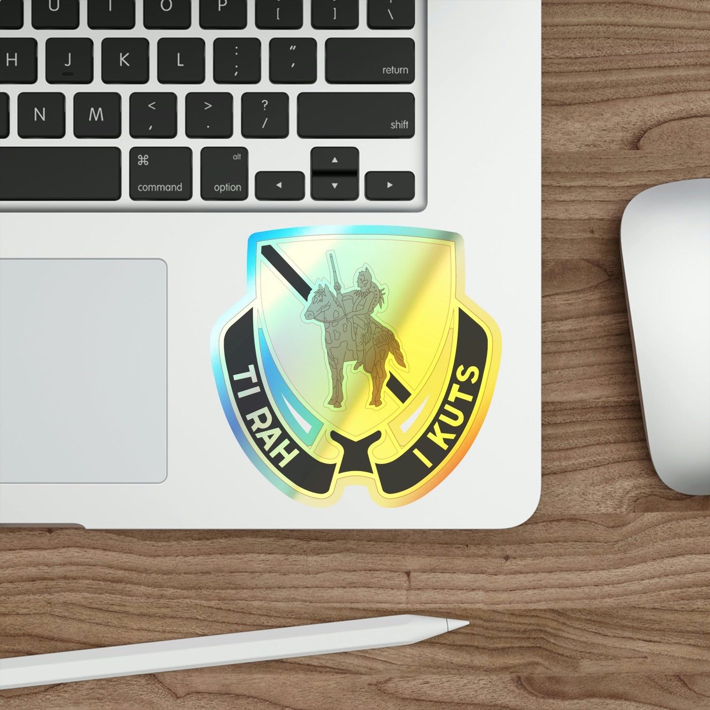 167 Cavalry Regiment (U.S. Army) Holographic STICKER Die-Cut Vinyl Decal-The Sticker Space