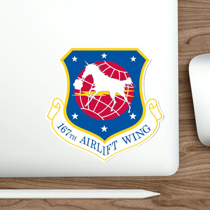 167th Airlift Wing (U.S. Air Force) STICKER Vinyl Die-Cut Decal-The Sticker Space