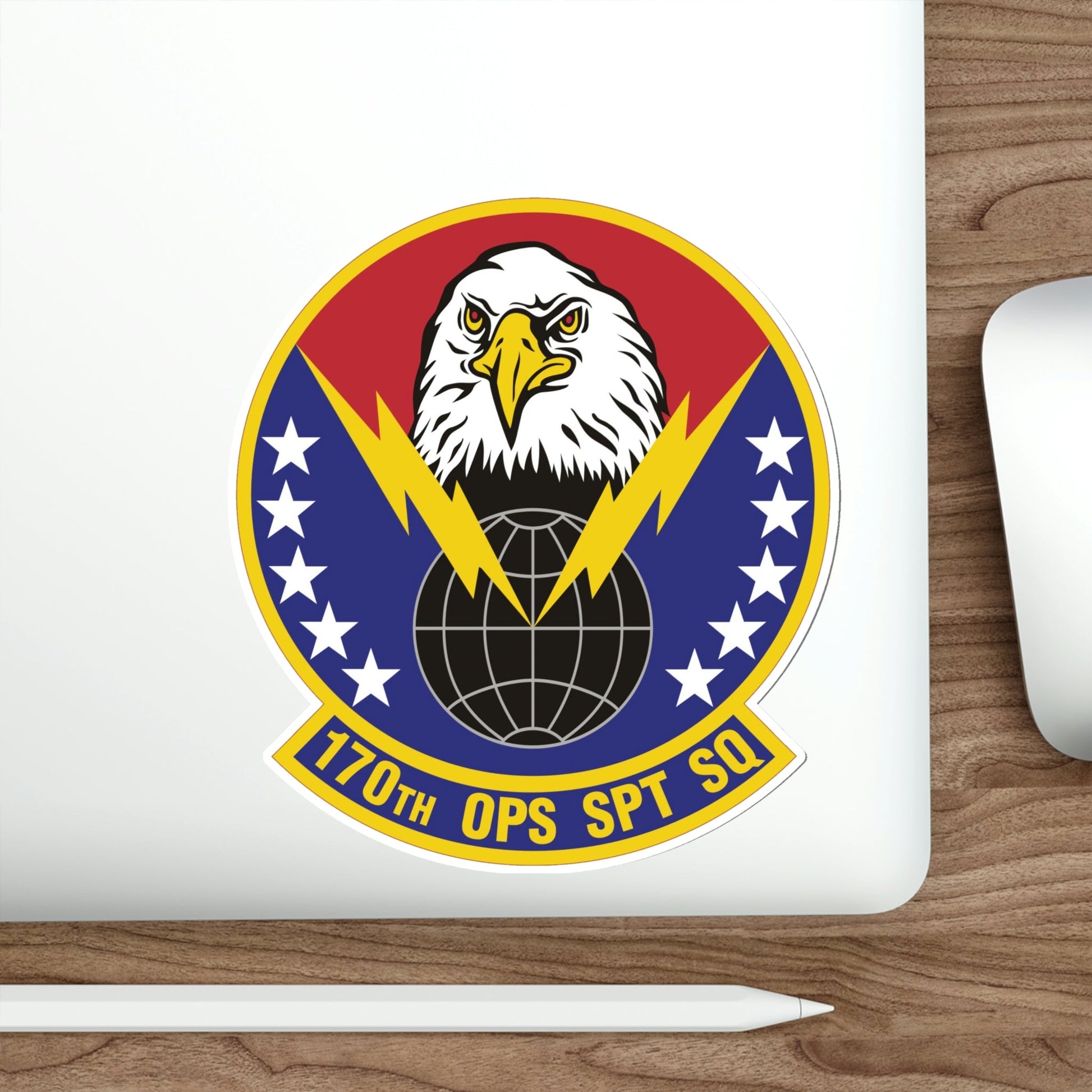 170th Operations Support Squadron (U.S. Air Force) STICKER Vinyl Die-Cut Decal-The Sticker Space