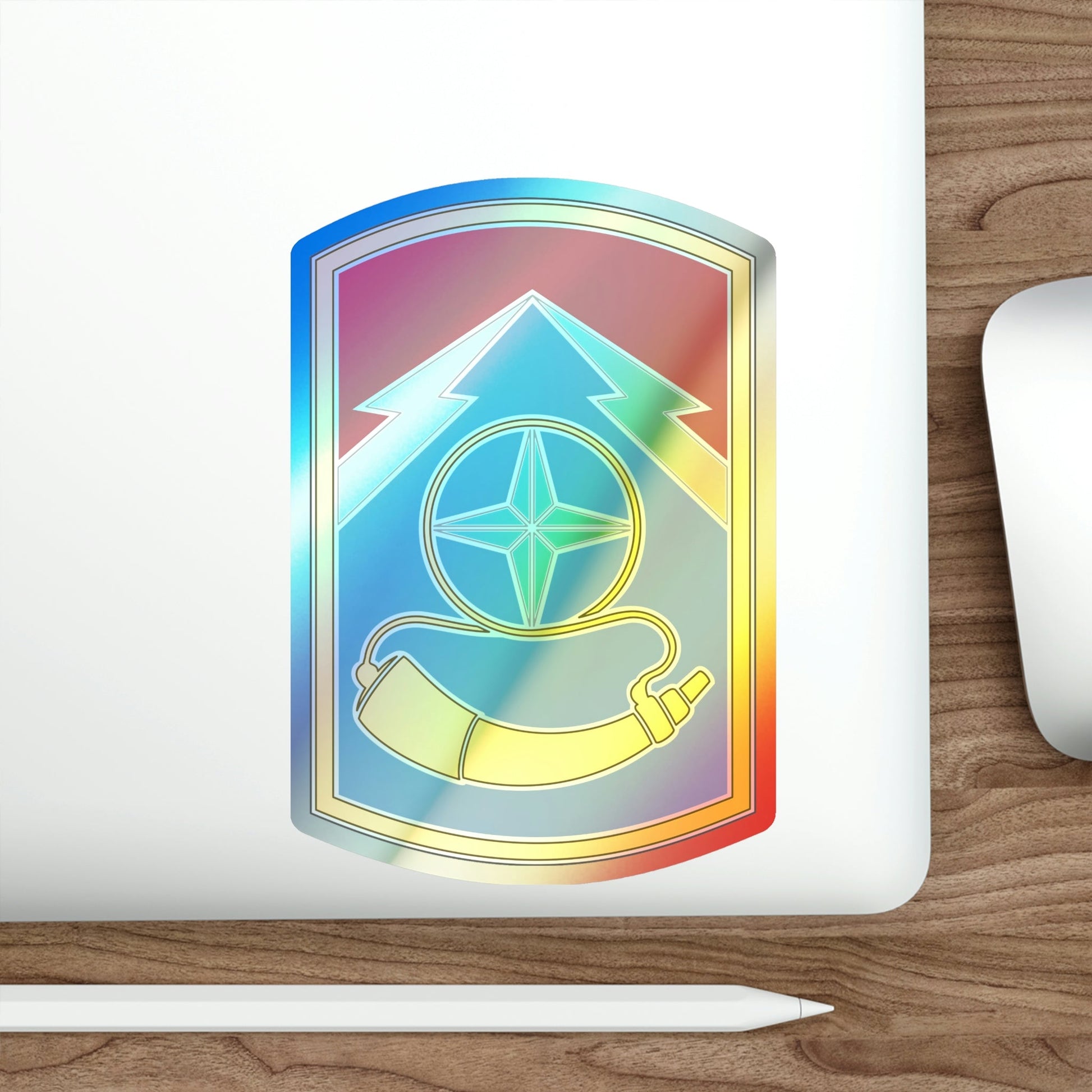 174TH INFANTRY BRIGADE (U.S. Army) Holographic STICKER Die-Cut Vinyl Decal-The Sticker Space