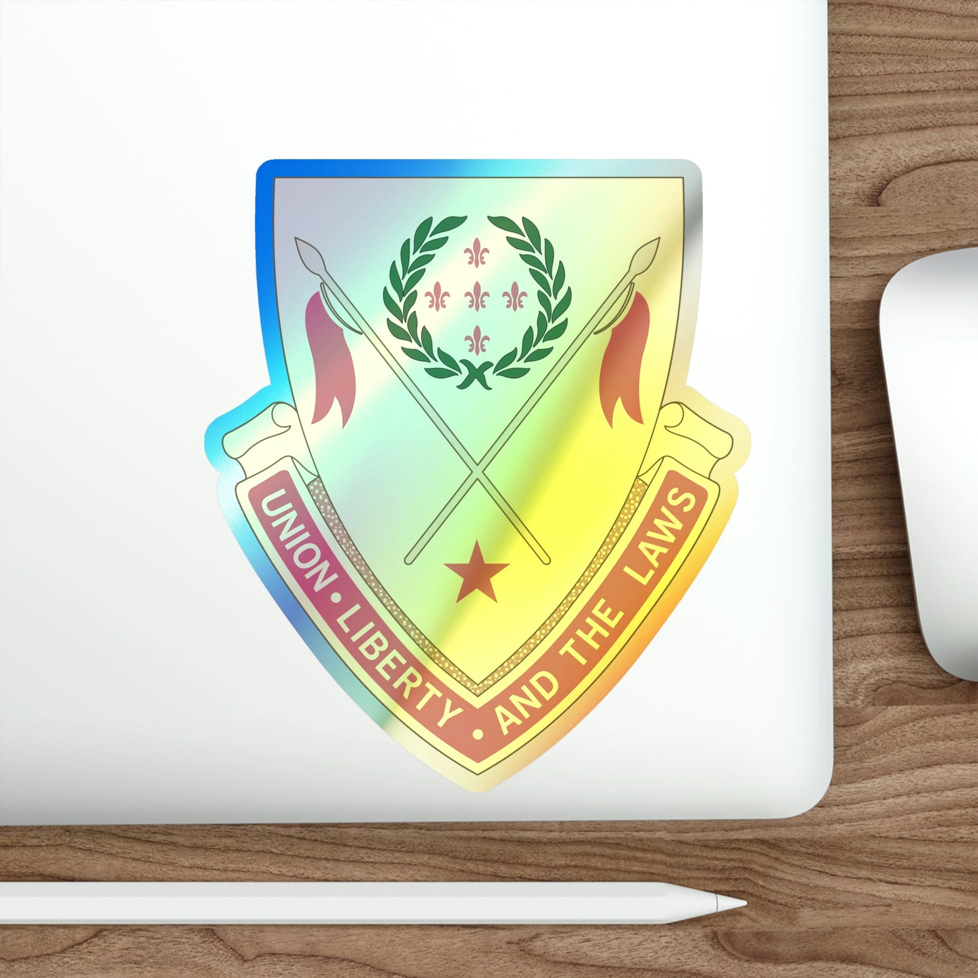 180th Field Artillery Battalion (U.S. Army) Holographic STICKER Die-Cut Vinyl Decal-The Sticker Space