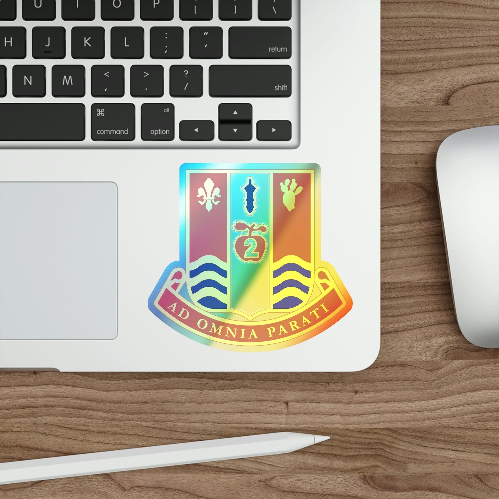 186th Artillery Regiment (U.S. Army) Holographic STICKER Die-Cut Vinyl Decal-The Sticker Space