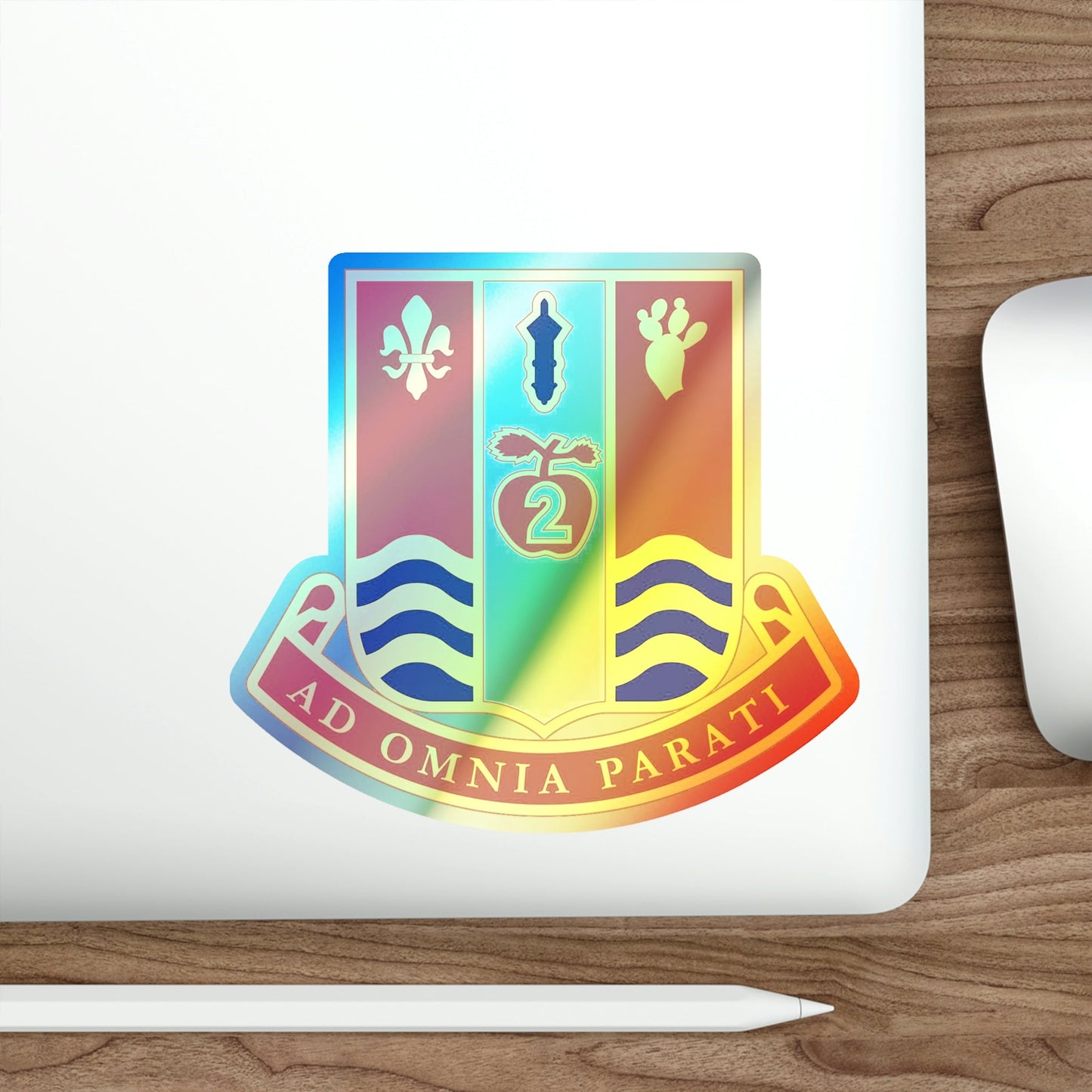 186th Artillery Regiment (U.S. Army) Holographic STICKER Die-Cut Vinyl Decal-The Sticker Space