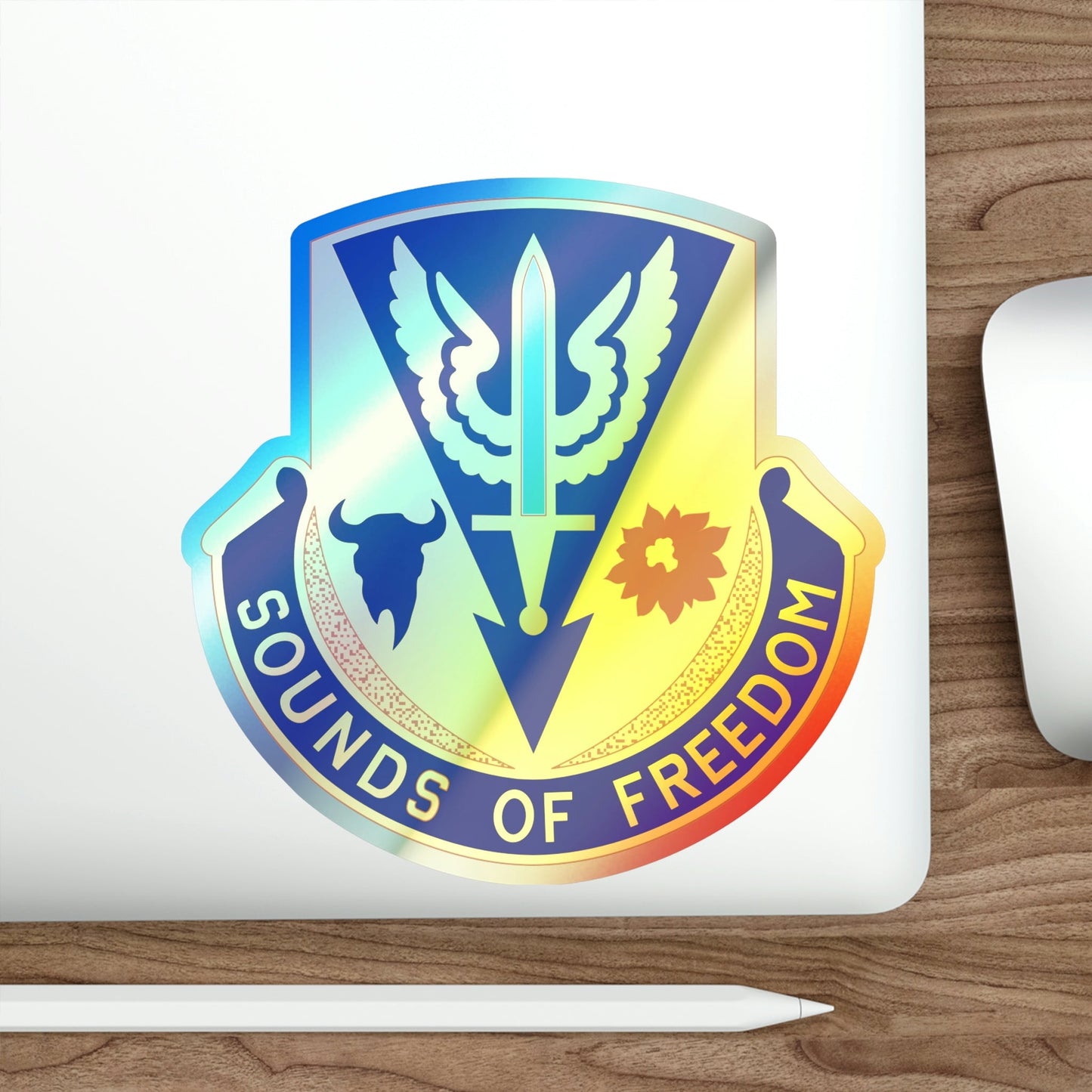 189 Aviation Regiment (U.S. Army) Holographic STICKER Die-Cut Vinyl Decal-The Sticker Space