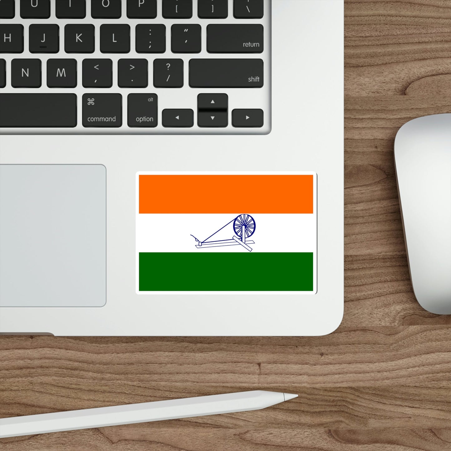 1931 India Flag (India) STICKER Vinyl Die-Cut Decal-The Sticker Space