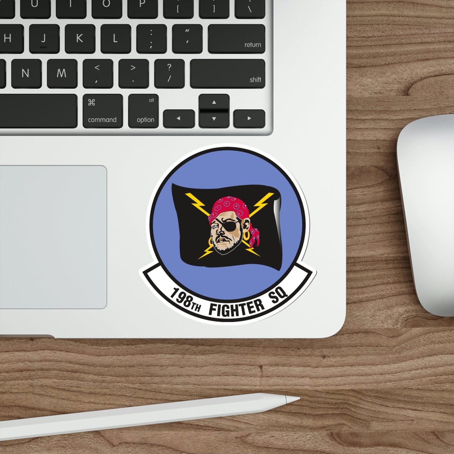 198 Fighter Squadron (U.S. Air Force) STICKER Vinyl Die-Cut Decal-The Sticker Space