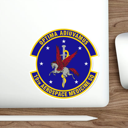 19th Aerospace Medicine Squadron (U.S. Air Force) STICKER Vinyl Die-Cut Decal-The Sticker Space