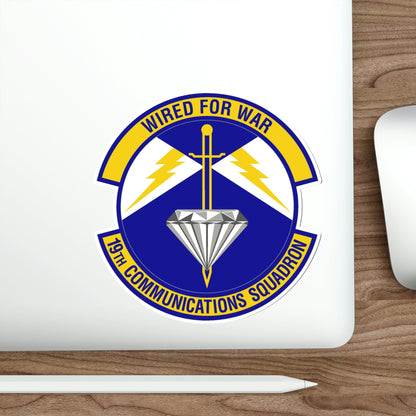 19th Communications Squadron (U.S. Air Force) STICKER Vinyl Die-Cut Decal-The Sticker Space