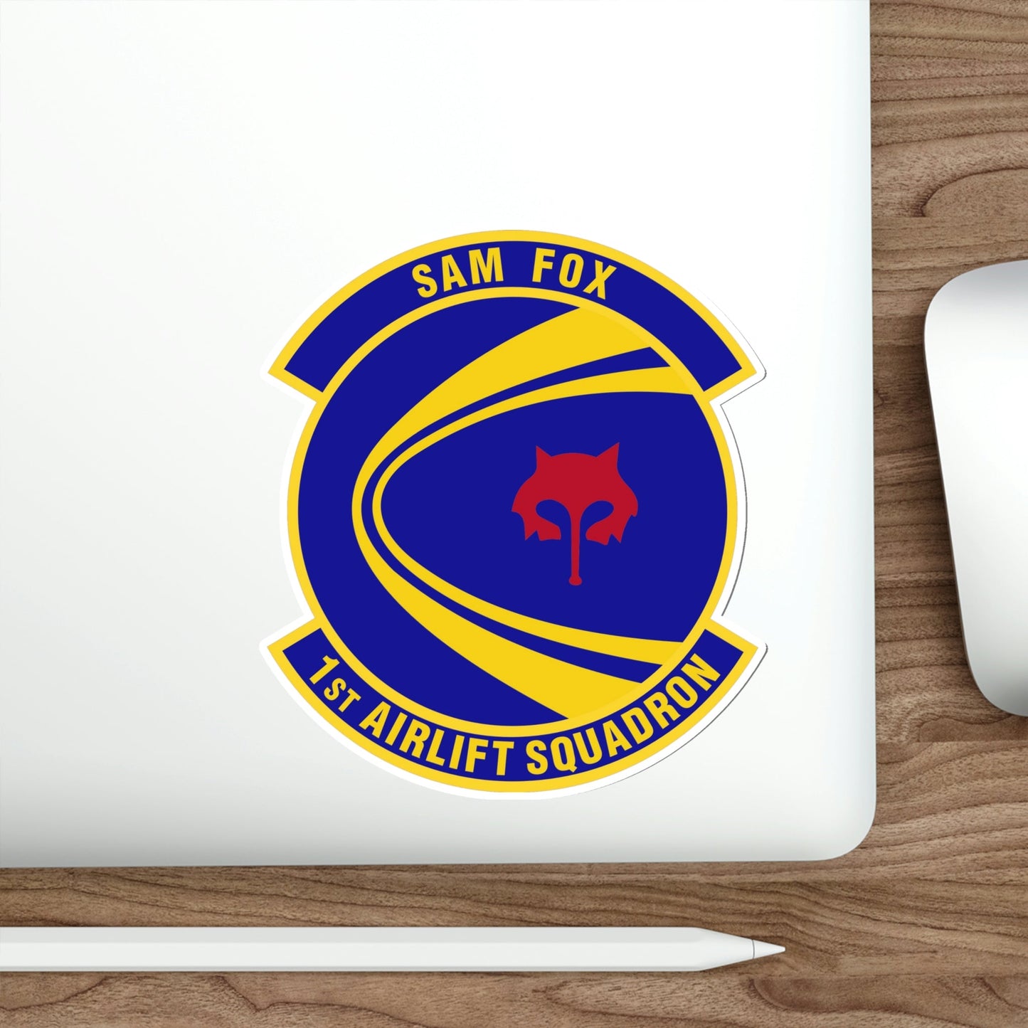 1st Airlift Squadron (U.S. Air Force) STICKER Vinyl Die-Cut Decal-The Sticker Space