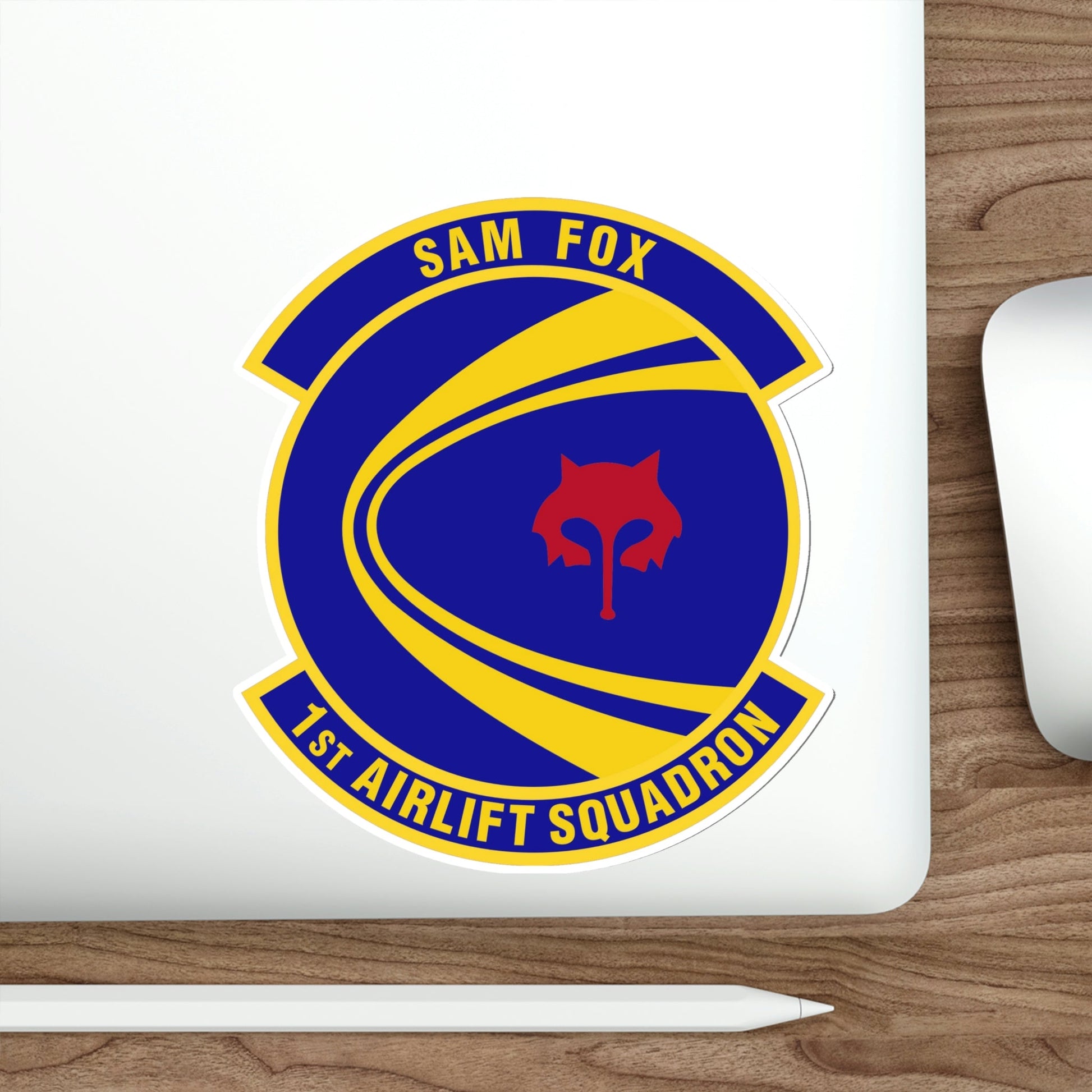 1st Airlift Squadron (U.S. Air Force) STICKER Vinyl Die-Cut Decal-The Sticker Space