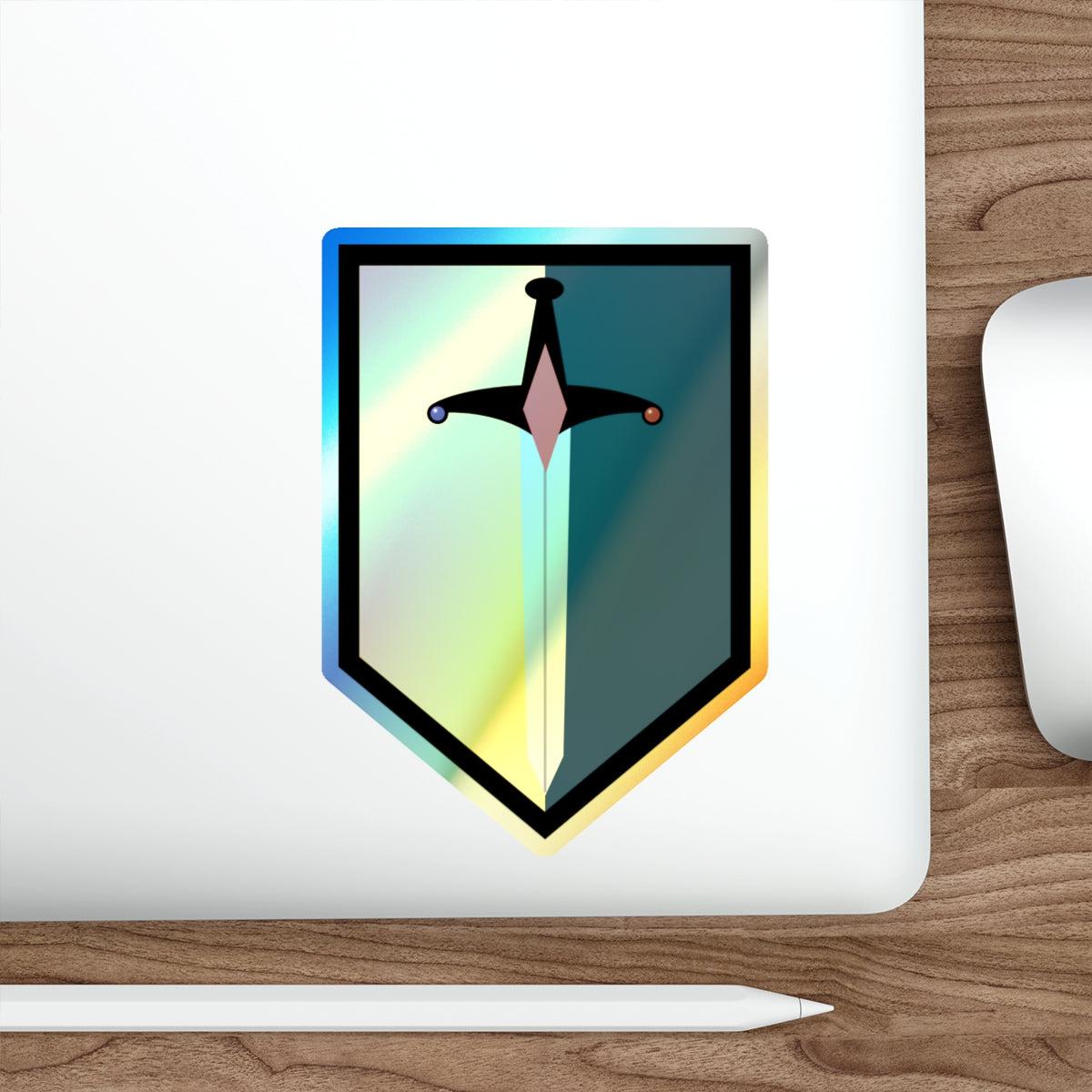 1st Maneuver Enhancement Brigade (U.S. Army) Holographic STICKER Die-Cut Vinyl Decal-The Sticker Space