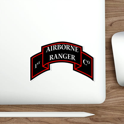 1st Ranger Infantry Company (U.S. Army) STICKER Vinyl Die-Cut Decal-The Sticker Space