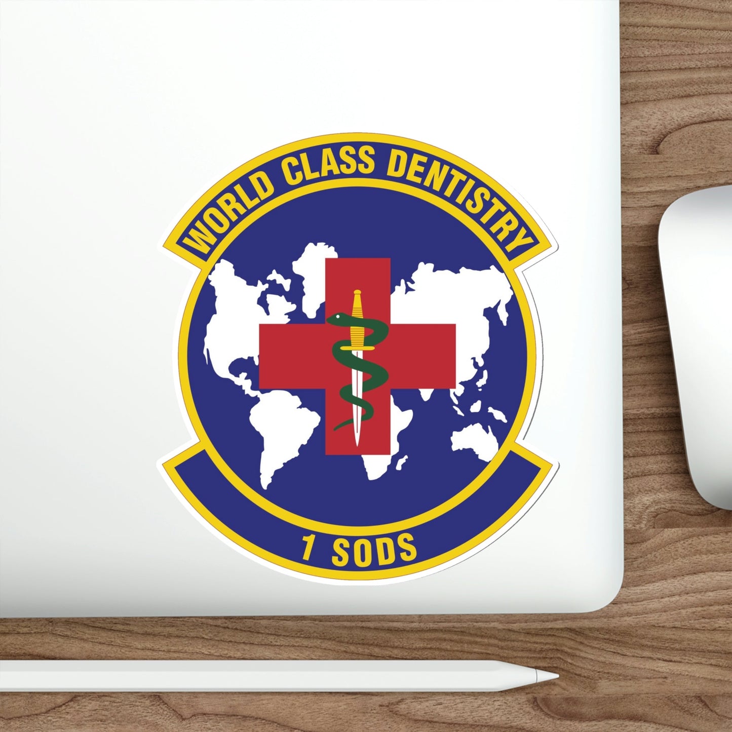 1st Special Operations Dental Squadron (U.S. Air Force) STICKER Vinyl Die-Cut Decal-The Sticker Space