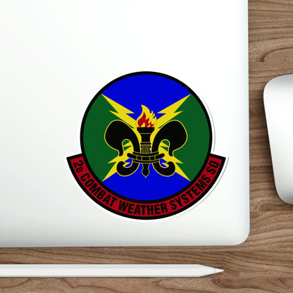 2 Combat Weather Systems Sq ACC (U.S. Air Force) STICKER Vinyl Die-Cut Decal-The Sticker Space