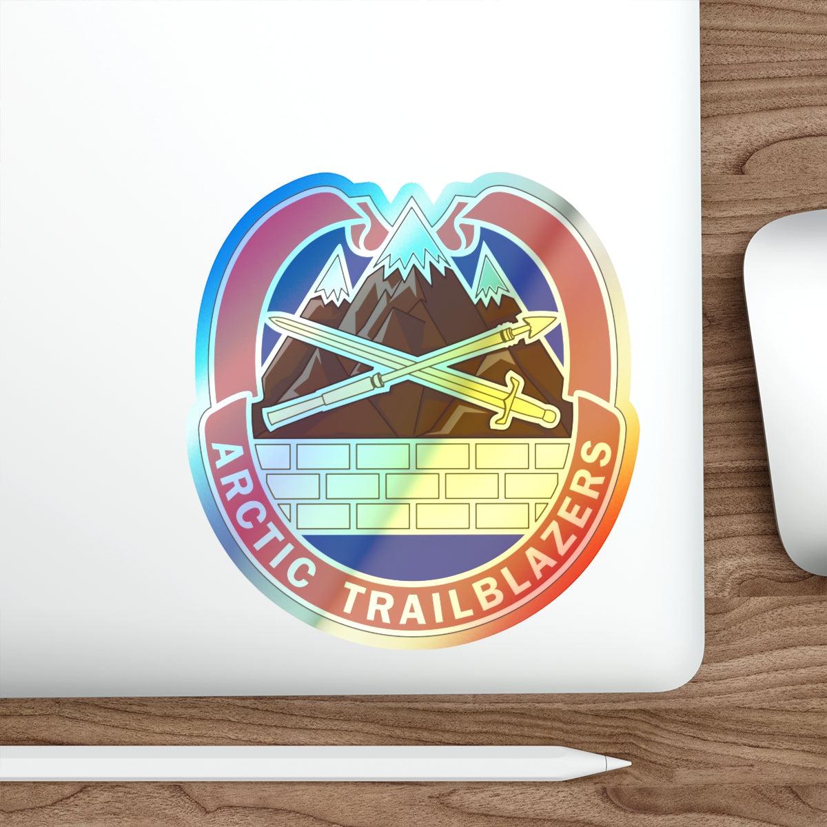 2 Engineer Brigade v2 (U.S. Army) Holographic STICKER Die-Cut Vinyl Decal-The Sticker Space