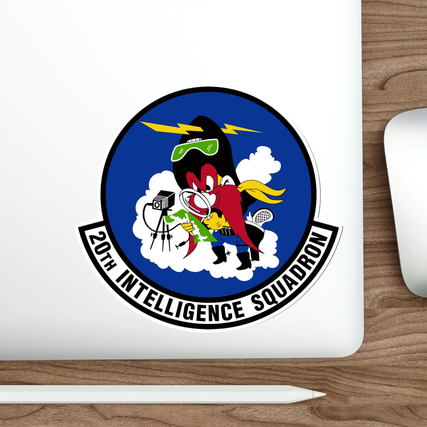 20 Intelligence Squadron ACC (U.S. Air Force) STICKER Vinyl Die-Cut Decal-The Sticker Space