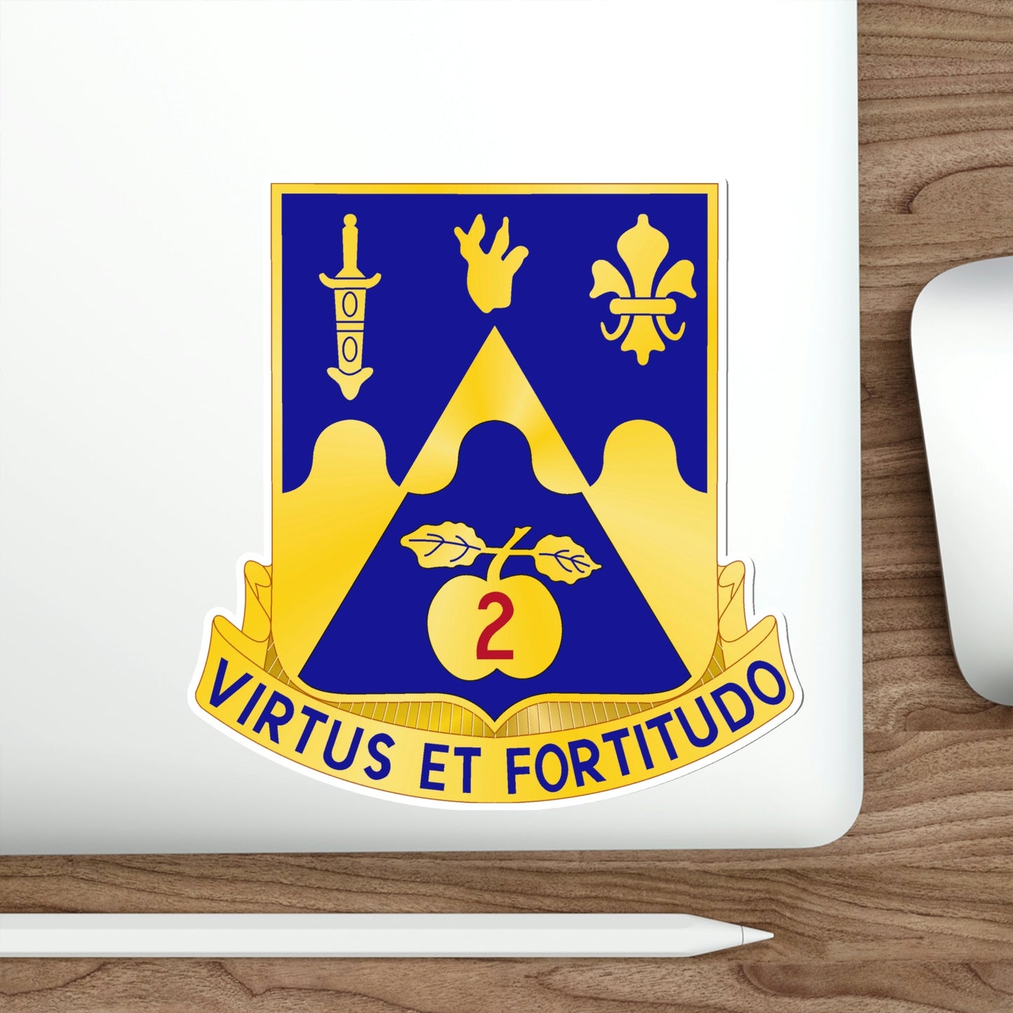 205th Armor Regiment (U.S. Army) STICKER Vinyl Die-Cut Decal-The Sticker Space