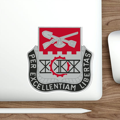 206 Engineer Battalion (U.S. Army) STICKER Vinyl Die-Cut Decal-The Sticker Space