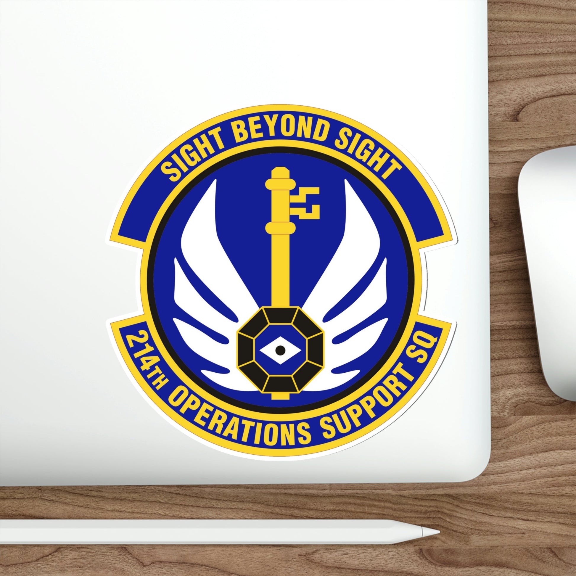 214th Operations Support Squadron (U.S. Air Force) STICKER Vinyl Die-Cut Decal-The Sticker Space