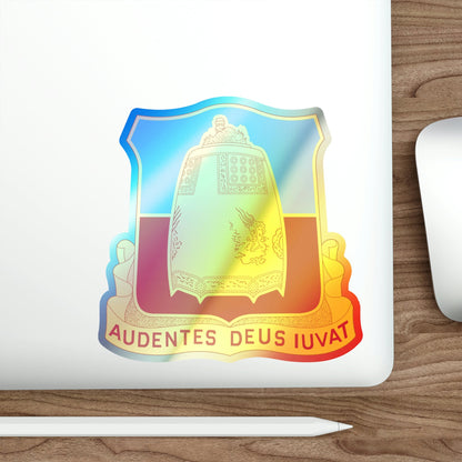 215th Armored Field Artillery Battalion (U.S. Army) Holographic STICKER Die-Cut Vinyl Decal-The Sticker Space