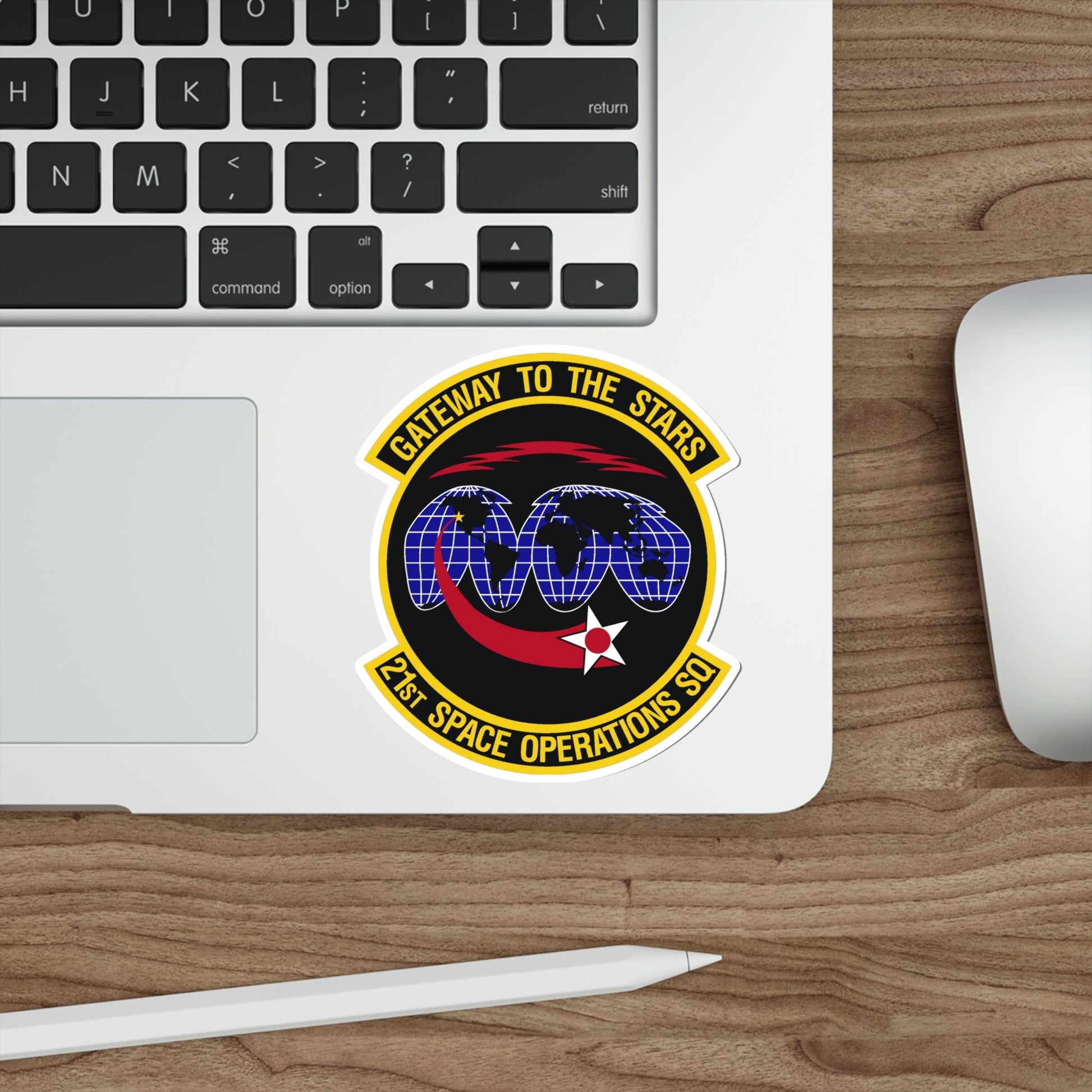 21st Space Operations Squadron (U.S. Air Force) STICKER Vinyl Die-Cut Decal-The Sticker Space