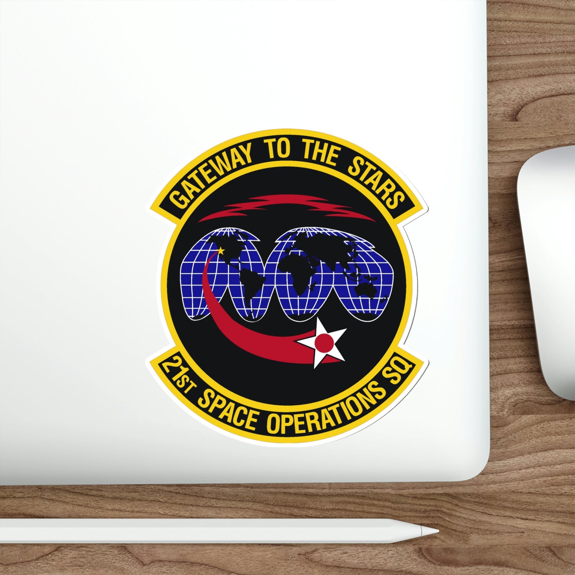 21st Space Operations Squadron (U.S. Air Force) STICKER Vinyl Die-Cut Decal-The Sticker Space