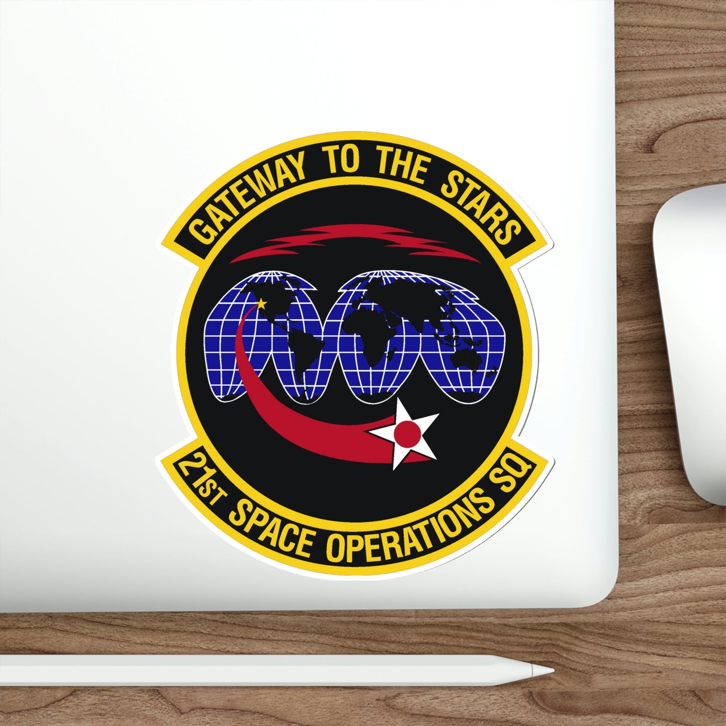 21st Space Operations Squadron (U.S. Air Force) STICKER Vinyl Die-Cut Decal-The Sticker Space