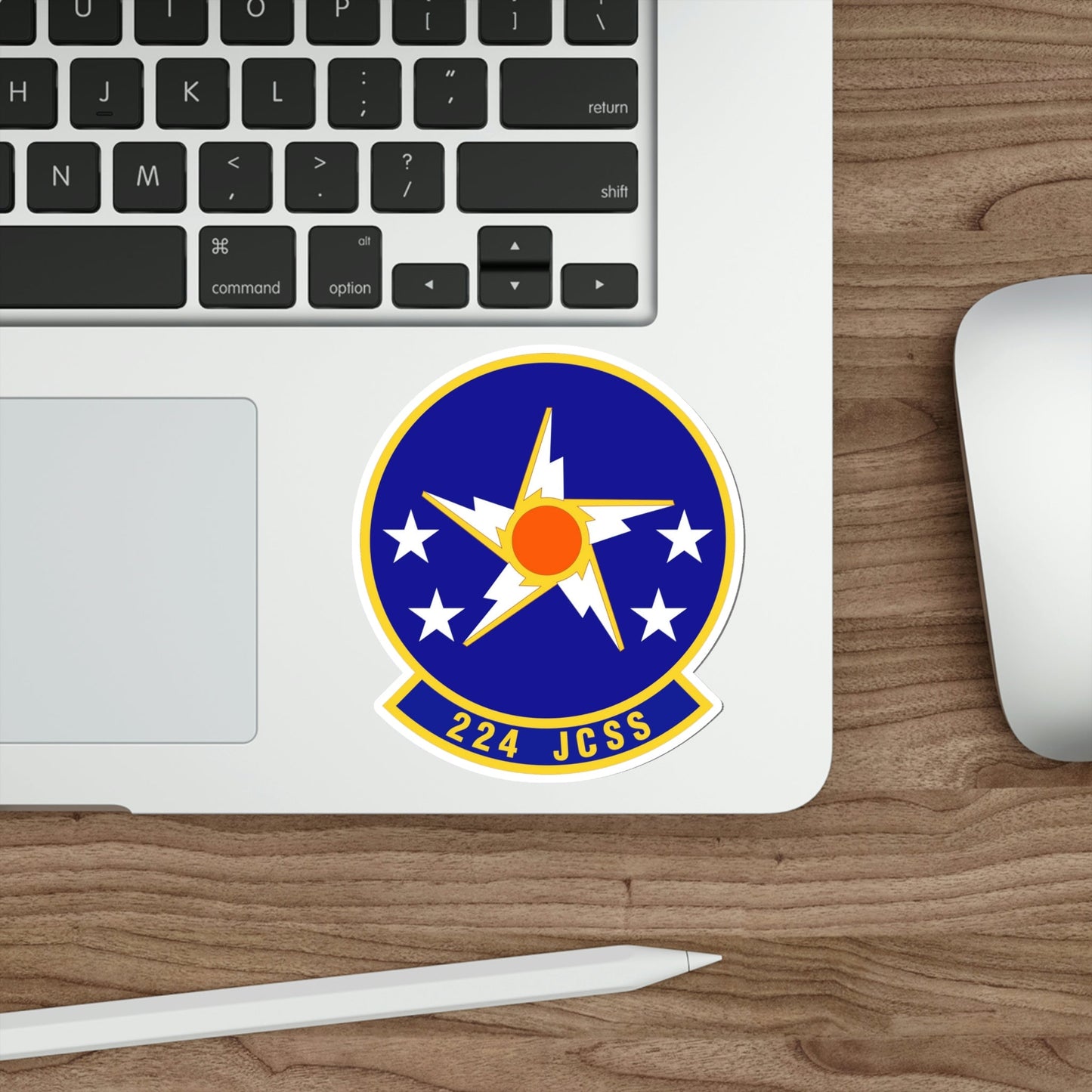 224th Joint Communications Support Squadron (U.S. Air Force) STICKER Vinyl Die-Cut Decal-The Sticker Space