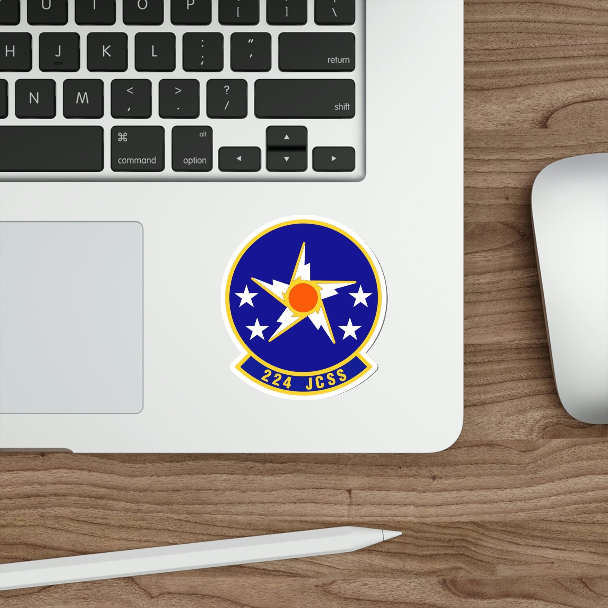 224th Joint Communications Support Squadron (U.S. Air Force) STICKER Vinyl Die-Cut Decal-The Sticker Space