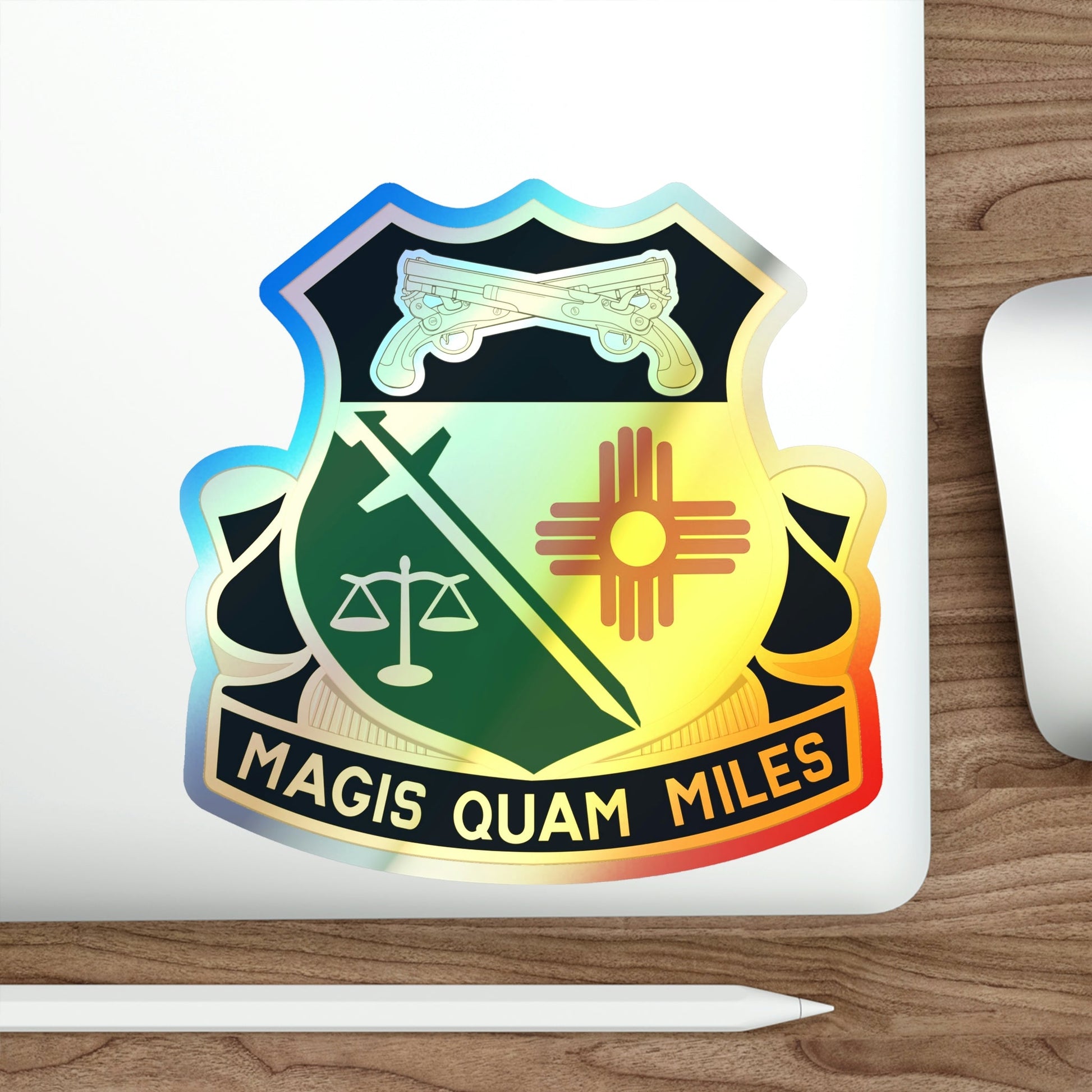 226 Military Police Battalion (U.S. Army) Holographic STICKER Die-Cut Vinyl Decal-The Sticker Space