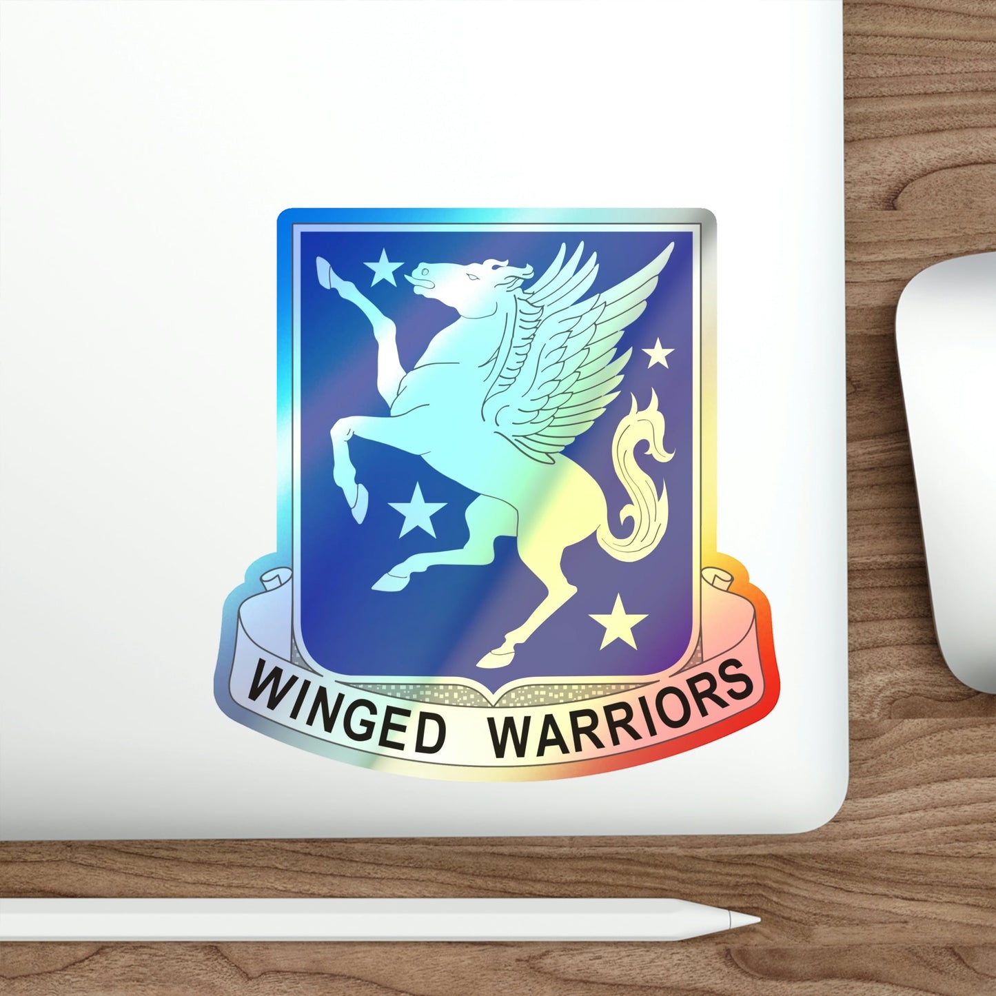 228 Aviation Regiment (U.S. Army) Holographic STICKER Die-Cut Vinyl Decal-The Sticker Space