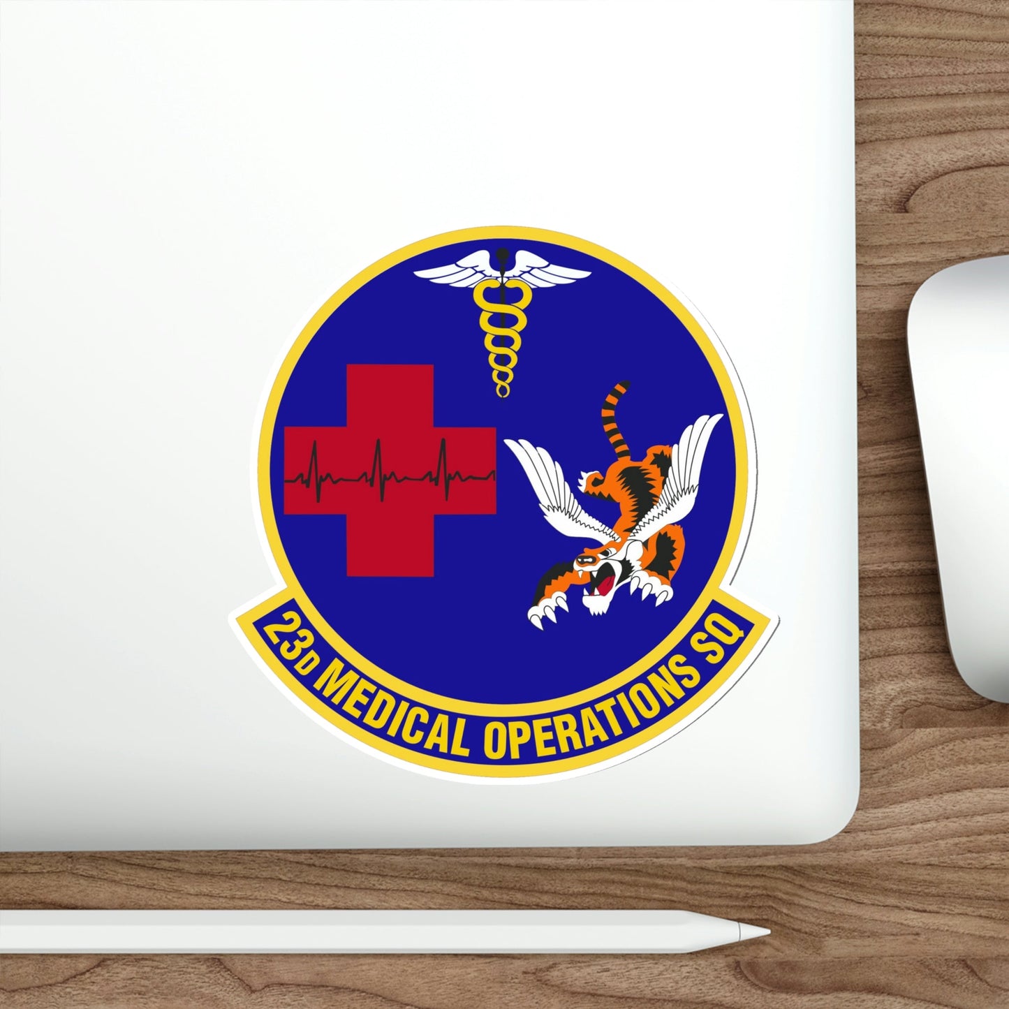 23d Medical Operations Squadron (U.S. Air Force) STICKER Vinyl Die-Cut Decal-The Sticker Space