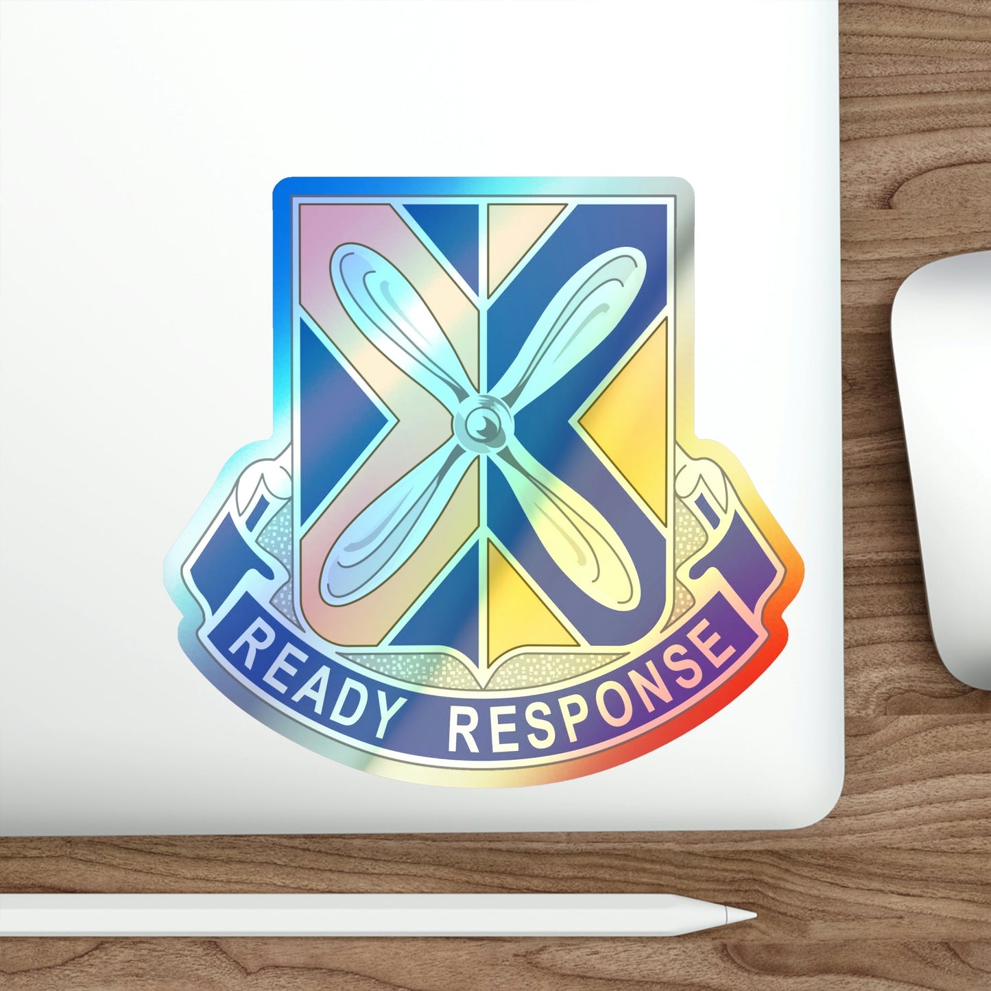 244 Aviation Regiment (U.S. Army) Holographic STICKER Die-Cut Vinyl Decal-The Sticker Space