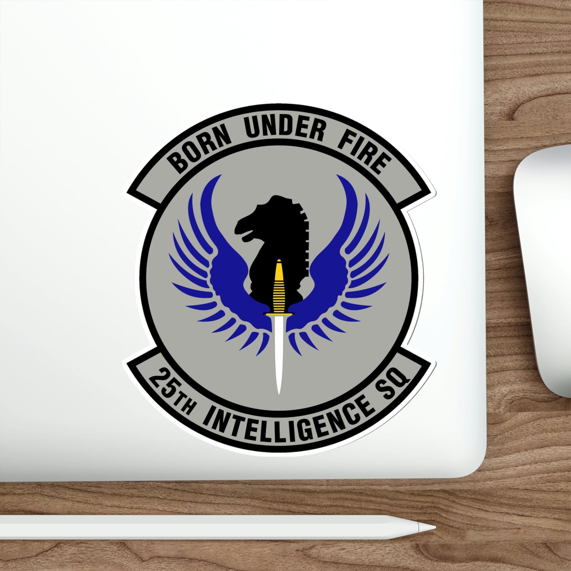 25 Intelligence Squadron AFISRA (U.S. Air Force) STICKER Vinyl Die-Cut Decal-The Sticker Space