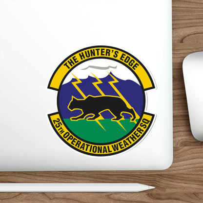 25th Operational Weather Squadron (U.S. Air Force) STICKER Vinyl Die-Cut Decal-The Sticker Space