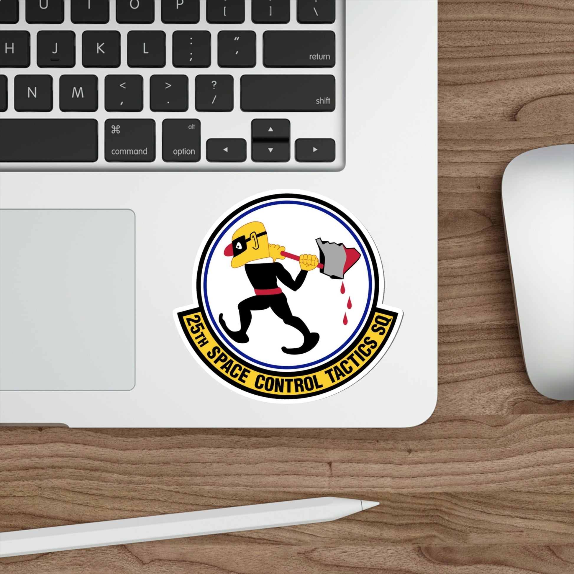 25th Space Control Tactics Squadron (U.S. Air Force) STICKER Vinyl Die-Cut Decal-The Sticker Space