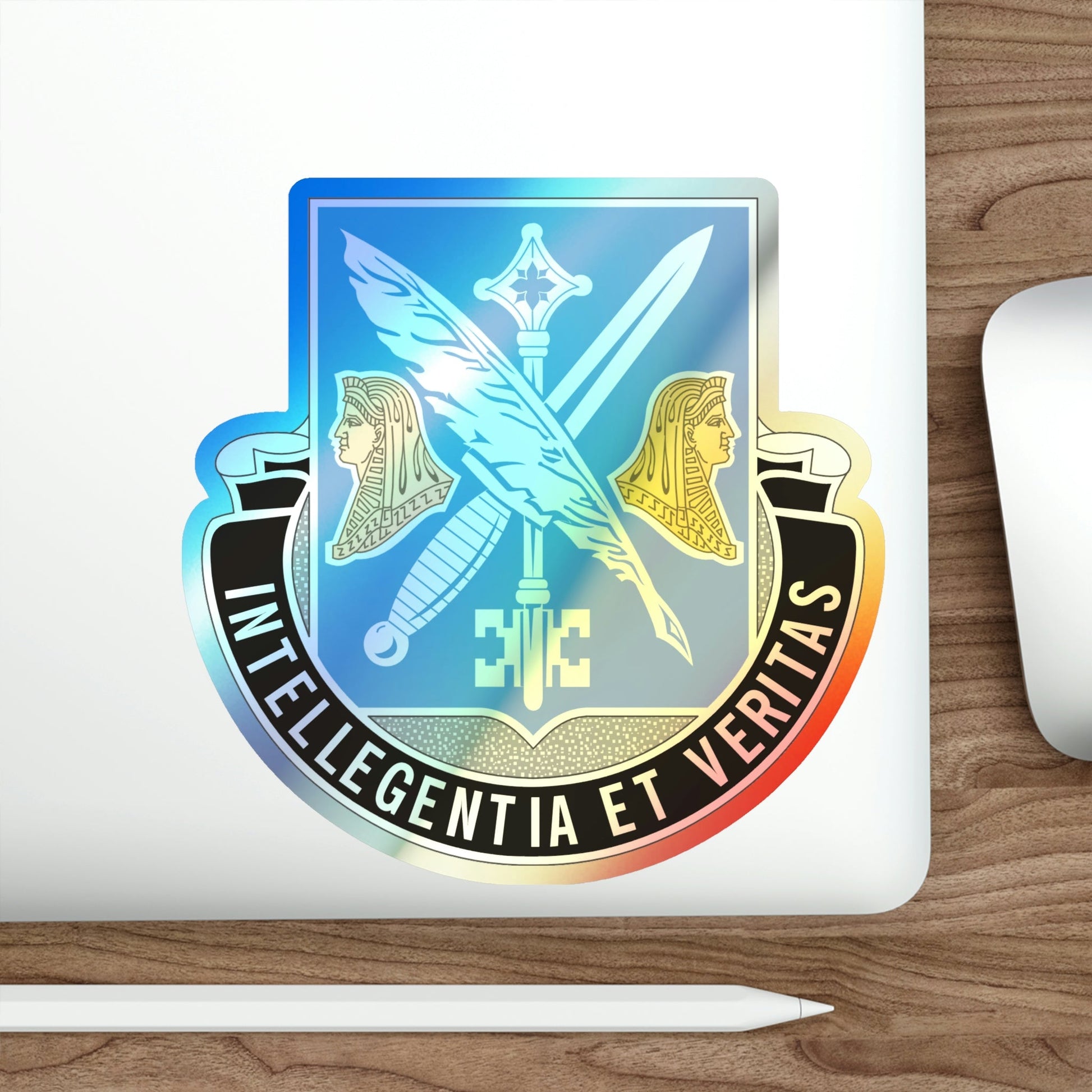 260 Military Intelligence Battalion (U.S. Army) Holographic STICKER Die-Cut Vinyl Decal-The Sticker Space