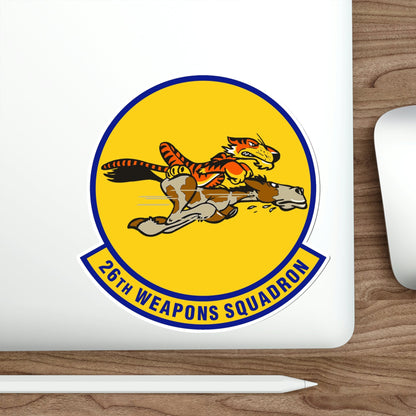 26th Weapons Squadron (U.S. Air Force) STICKER Vinyl Die-Cut Decal-The Sticker Space