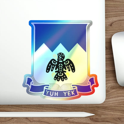 297th Infantry Regiment (U.S. Army) Holographic STICKER Die-Cut Vinyl Decal-The Sticker Space