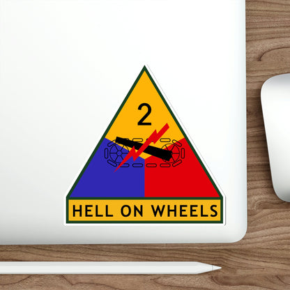2nd Armored Division (U.S. Army) STICKER Vinyl Die-Cut Decal-The Sticker Space