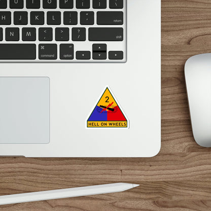 2nd Armored Division (U.S. Army) STICKER Vinyl Die-Cut Decal-The Sticker Space