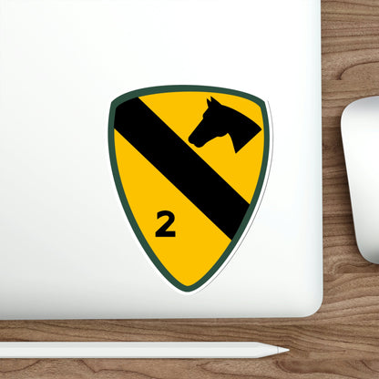 2nd Brigade 1st Cavalry Division (U.S. Army) STICKER Vinyl Die-Cut Decal-The Sticker Space