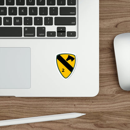 2nd Brigade 1st Cavalry Division (U.S. Army) STICKER Vinyl Die-Cut Decal-The Sticker Space