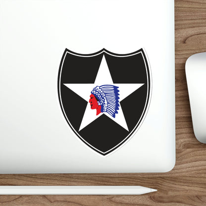 2nd Infantry Division (U.S. Army) STICKER Vinyl Die-Cut Decal-The Sticker Space