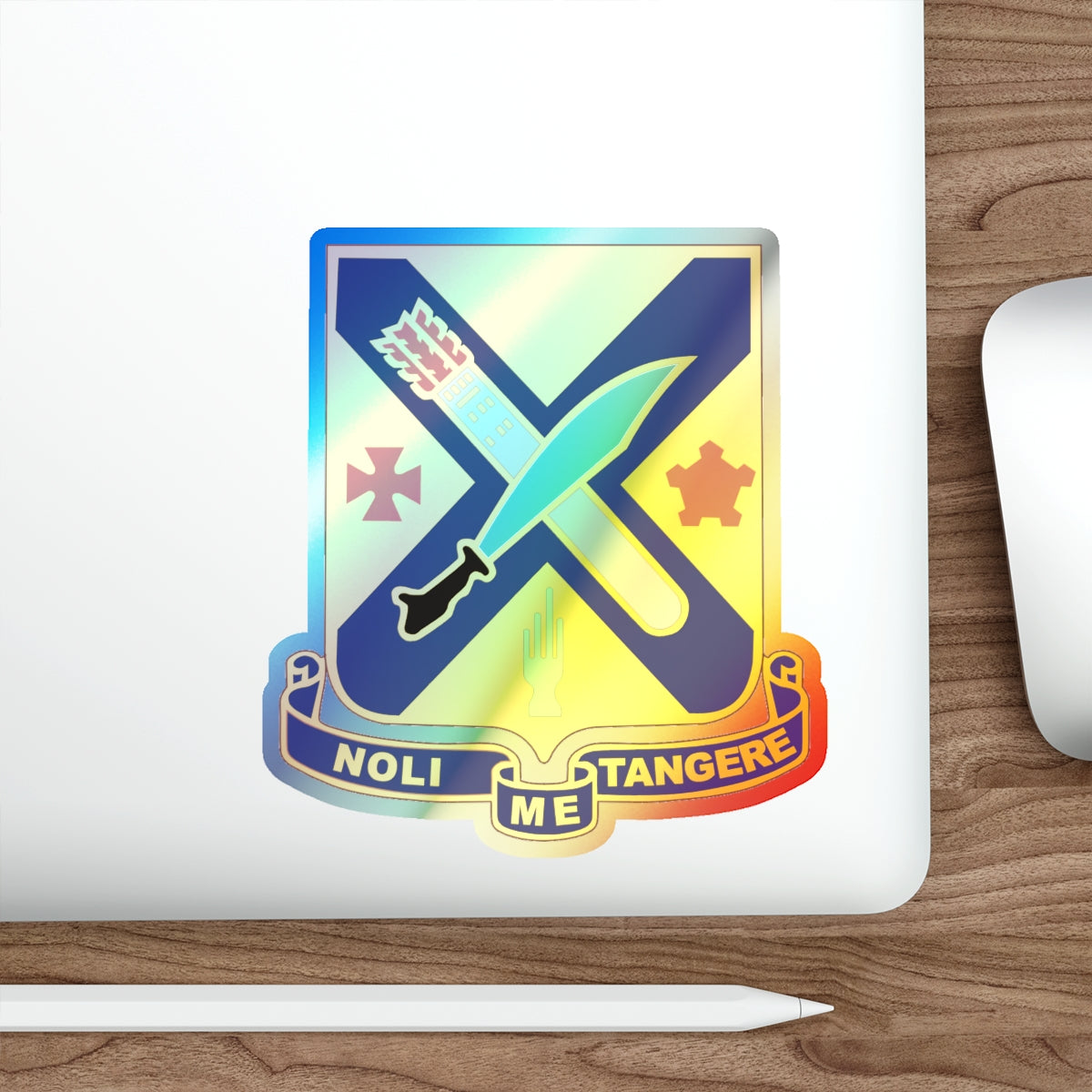 2nd Infantry Regiment (U.S. Army) Holographic STICKER Die-Cut Vinyl Decal-The Sticker Space