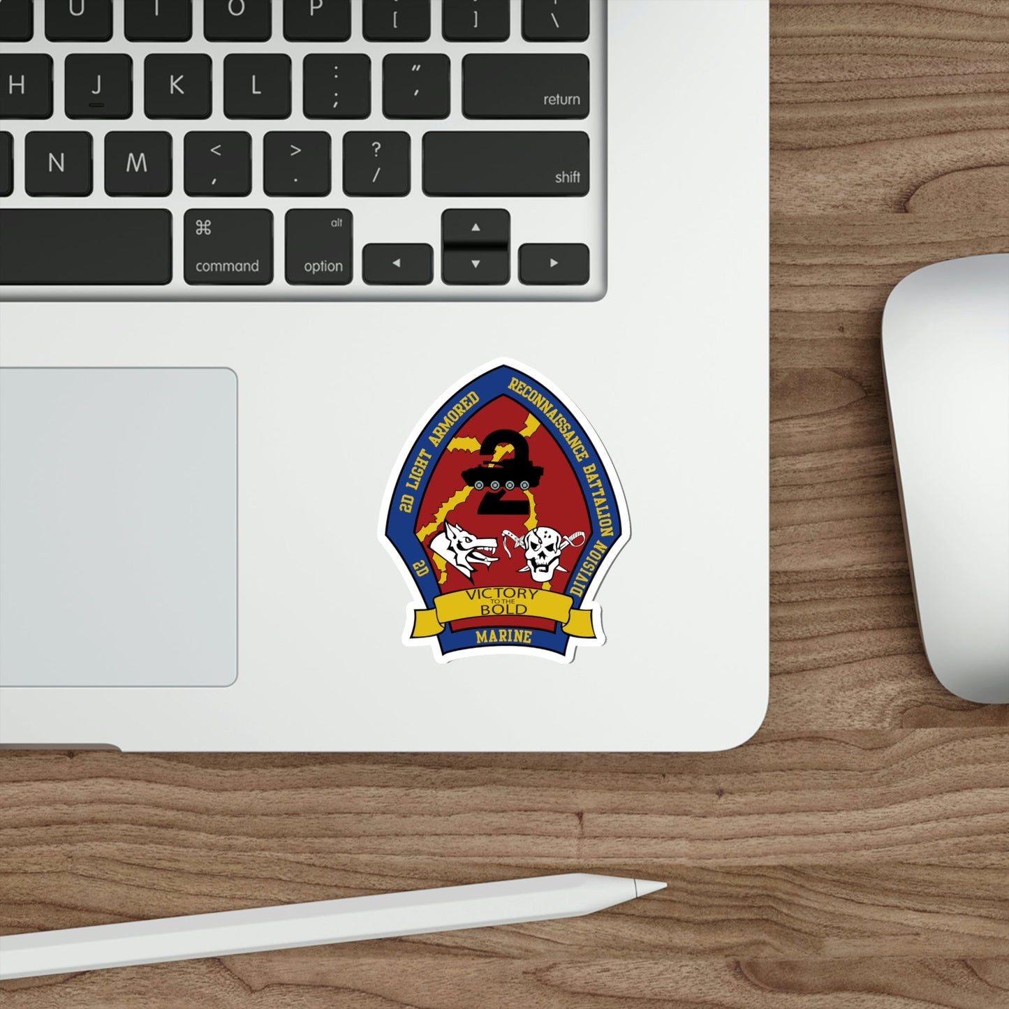 2nd Light Armored Recon Battalion 2nd Marines (USMC) STICKER Vinyl Die-Cut Decal-The Sticker Space