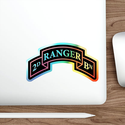 2nd Ranger Battalion (U.S. Army) Holographic STICKER Die-Cut Vinyl Decal-The Sticker Space