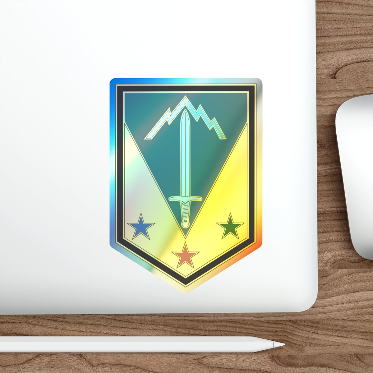 3 Maneuver Enhancement Brigade (U.S. Army) Holographic STICKER Die-Cut Vinyl Decal-The Sticker Space