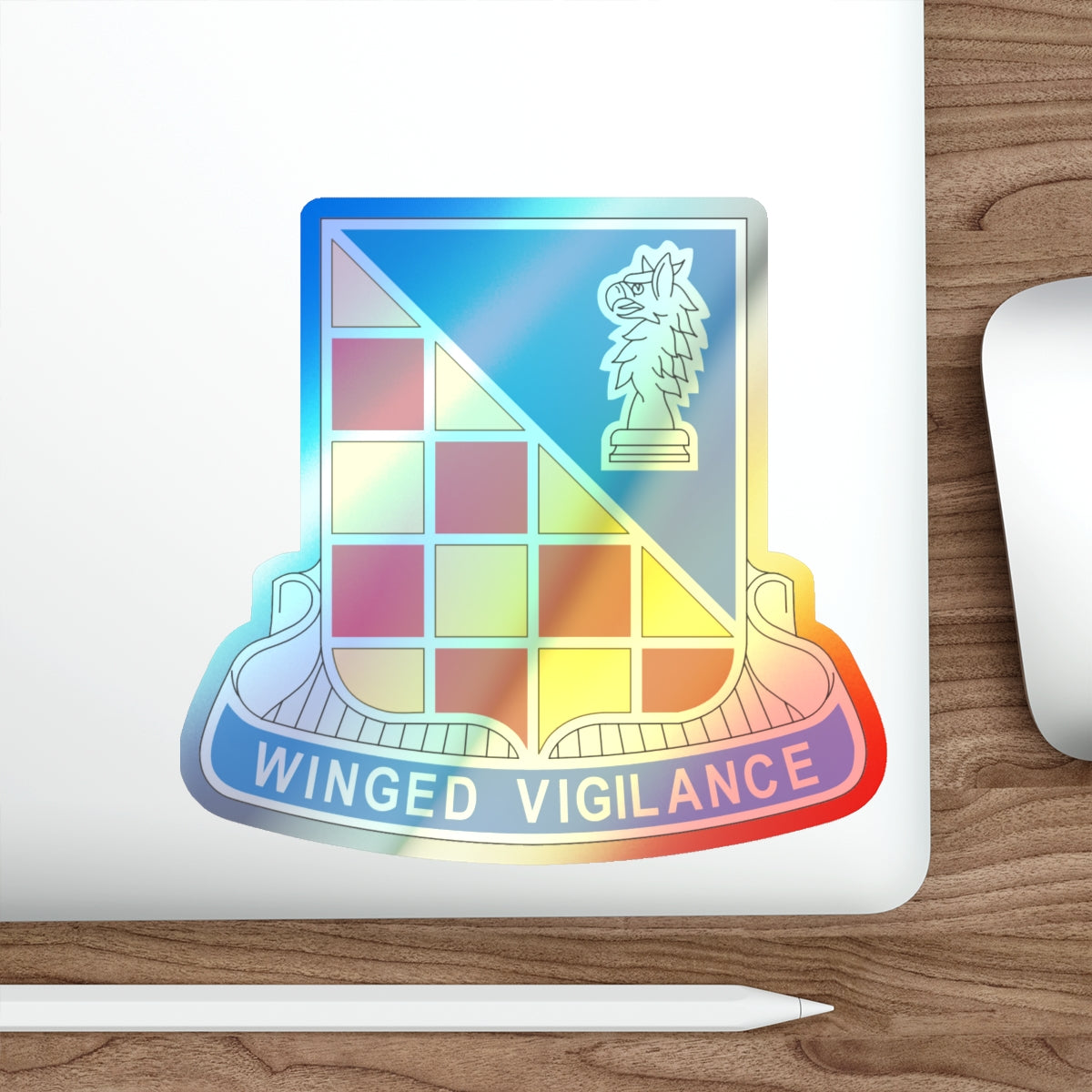 3 Military Intelligence Battalion (U.S. Army) Holographic STICKER Die-Cut Vinyl Decal-The Sticker Space